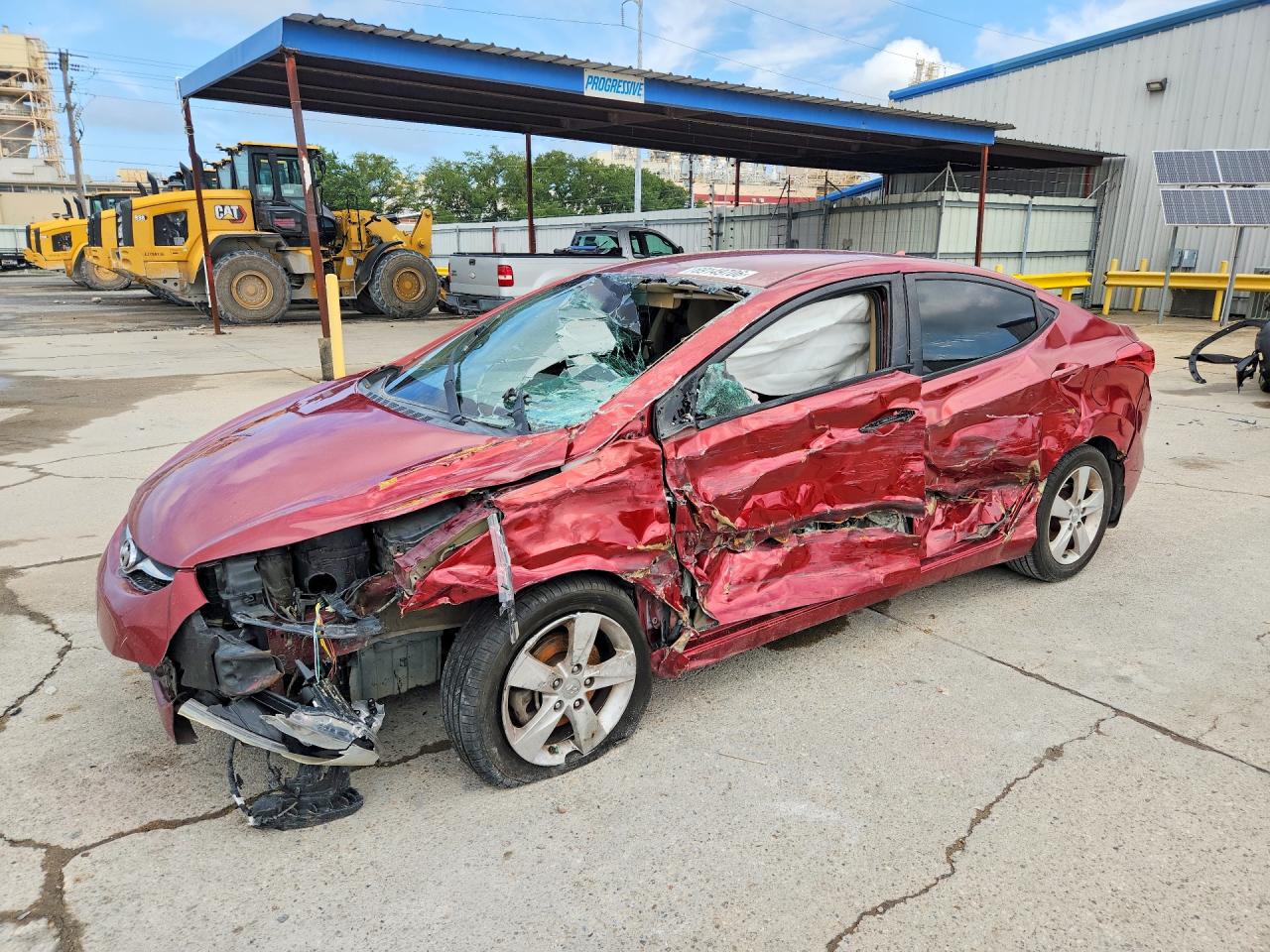 2013 HYUNDAI ELANTRA GLS | 5NPDH4AEXDH337876 | UPCARS