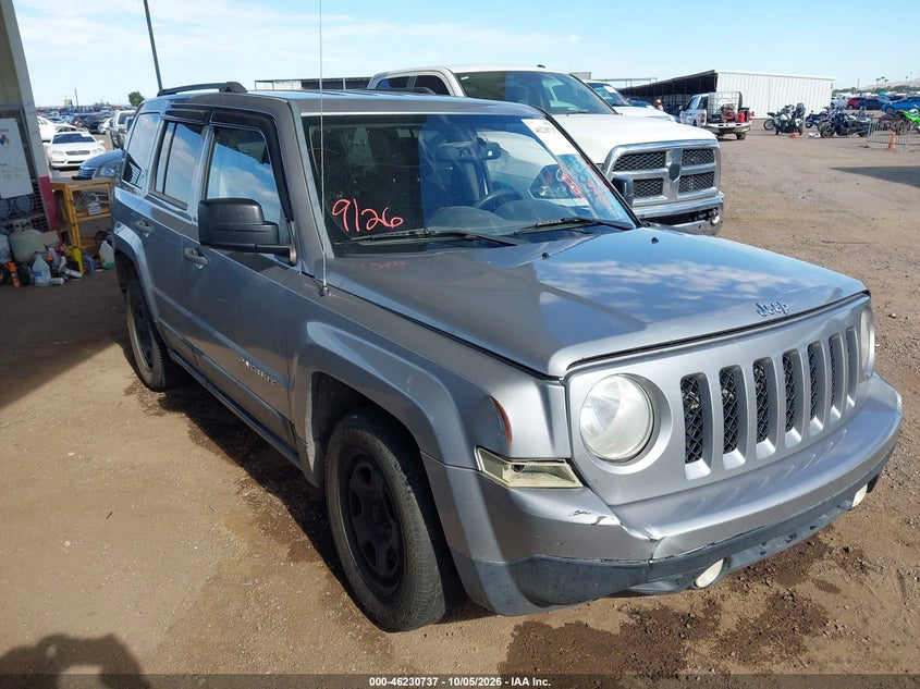 2016 JEEP PATRIOT SPORT | 1C4NJPBB9GD528763 | UPCARS
