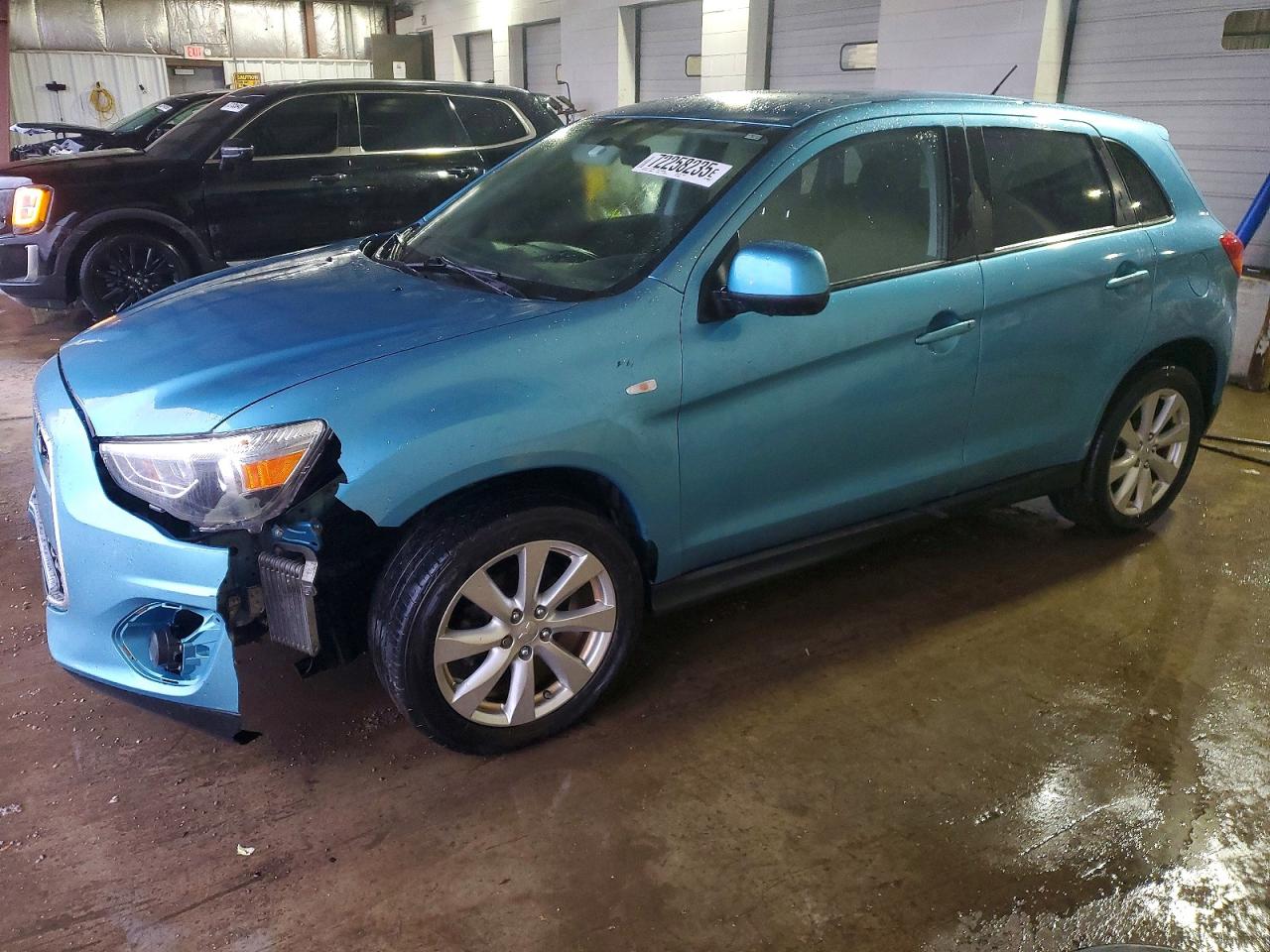 2014 MITSUBISHI OUTLANDER ES | 4A4AP3AU0EE006029 | UPCARS