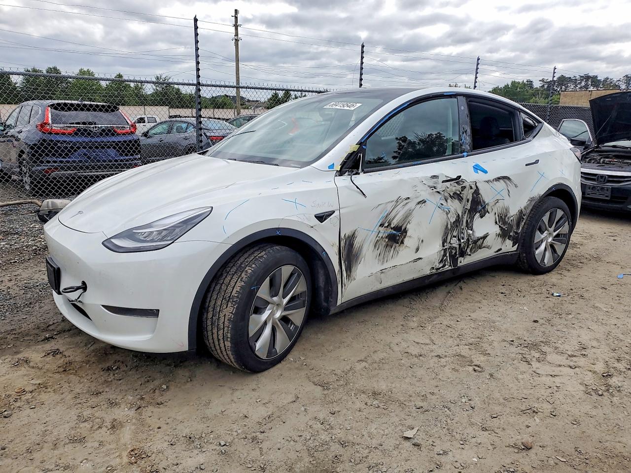 2020 TESLA MODEL Y | 5YJYGDEE2LF032187 | UPCARS