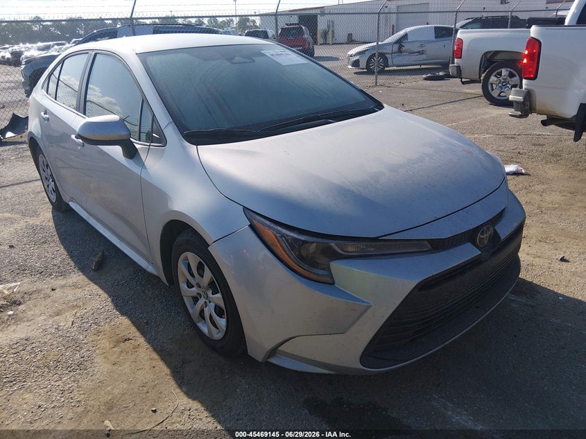2025 TOYOTA COROLLA LE | 5YFB4MDE2SP321220 | UPCARS