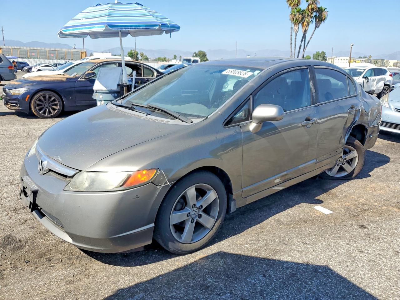 2007 HONDA CIVIC EX | 2HGFA16807H303717 | UPCARS