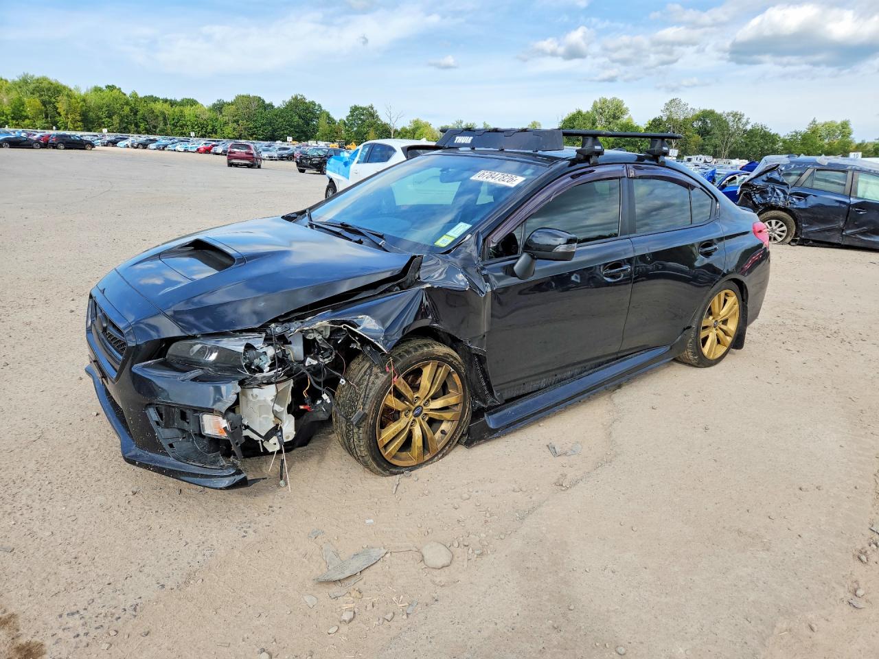 2017 SUBARU WRX LIMITED | JF1VA1L62H9813913 | UPCARS