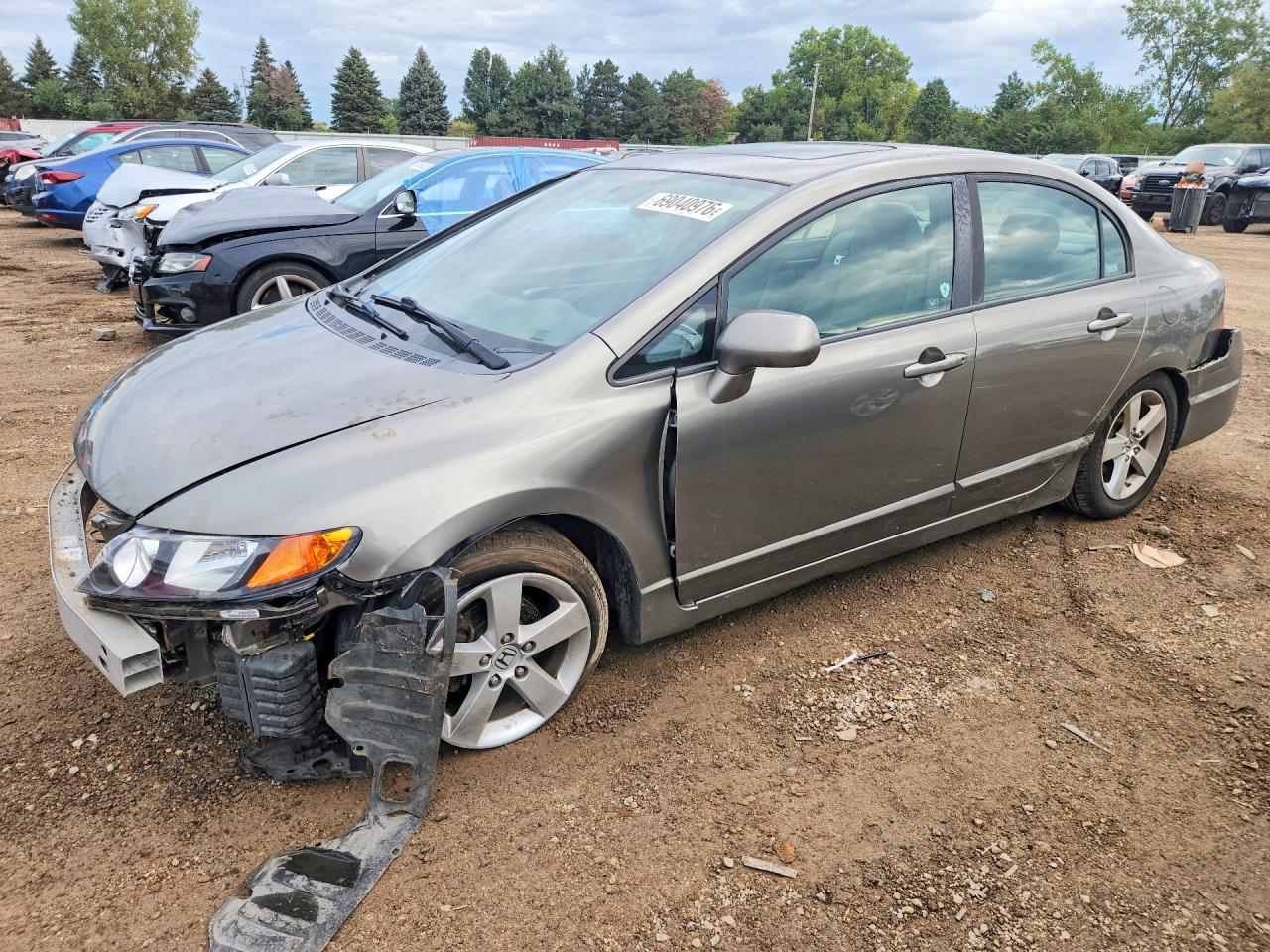 2008 HONDA CIVIC EX | 1HGFA16868L036054 | UPCARS