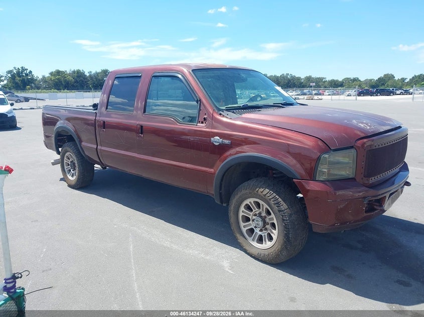 2005 FORD F-250 LARIAT/XL/XLT | 1FTSW21P25EA77736 | UPCARS