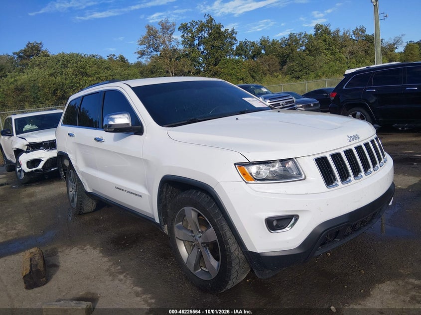 2015 JEEP GRAND CHEROKEE LIMITED | 1C4RJEBG1FC848827 | UPCARS