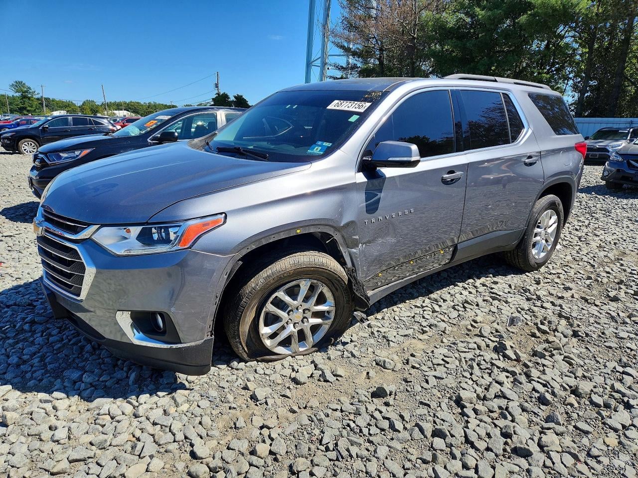 2020 CHEVROLET TRAVERSE LT | 1GNEVHKW7LJ226386 | UPCARS