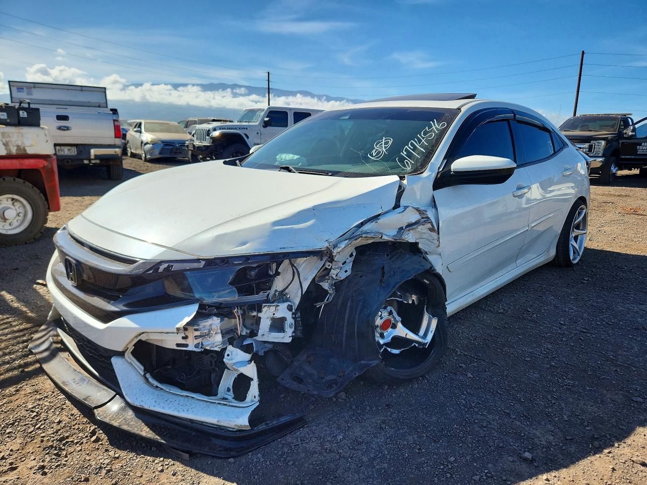 2019 HONDA CIVIC EX | SHHFK7H6XKU400382 | UPCARS