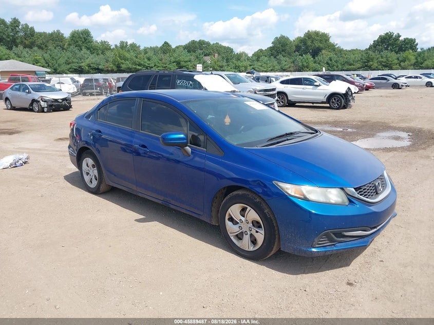 2014 HONDA CIVIC LX | 19XFB2F52EE048228 | UPCARS
