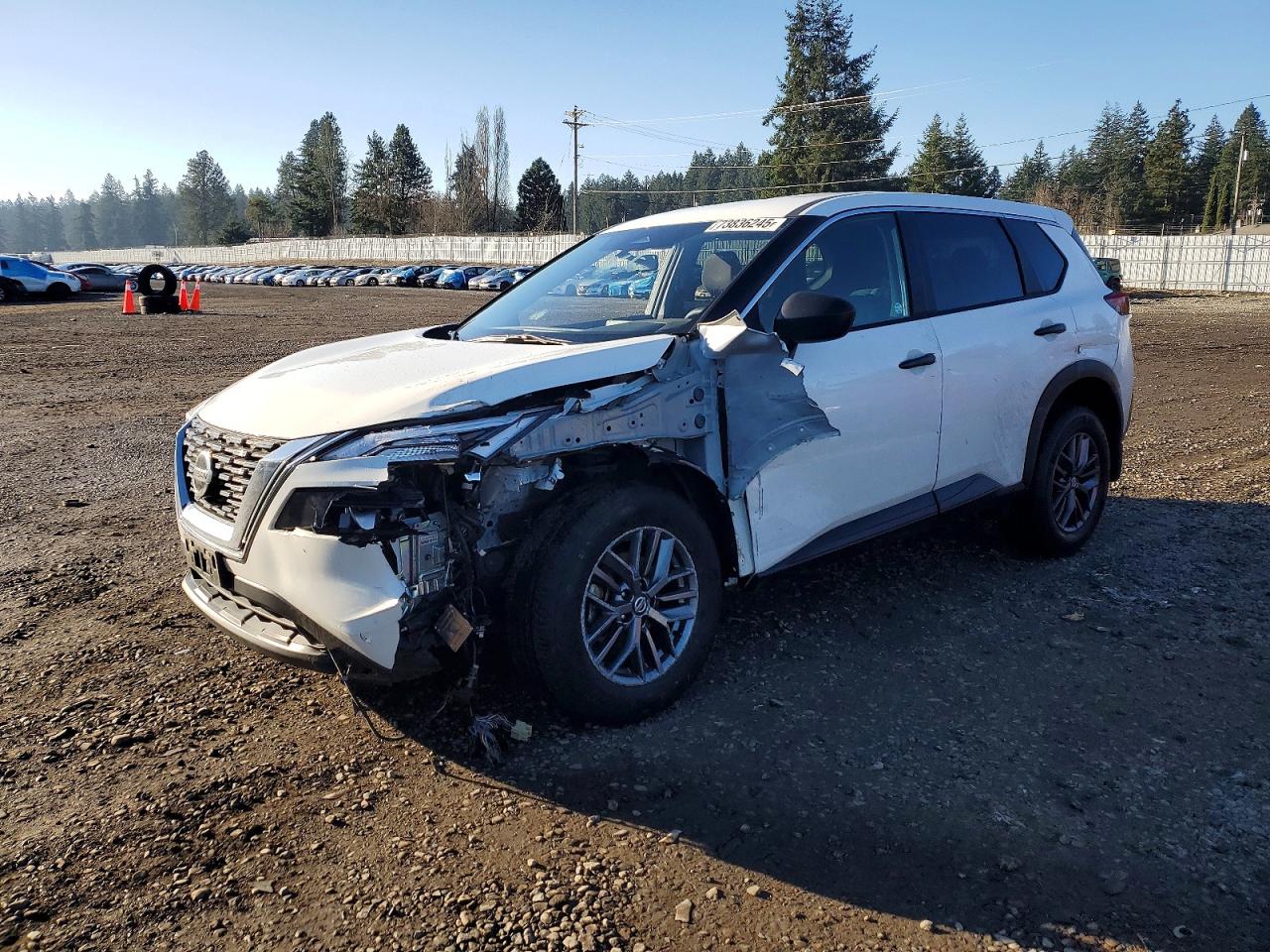 2021 NISSAN ROGUE S | JN8AT3AB5MW210890 | UPCARS
