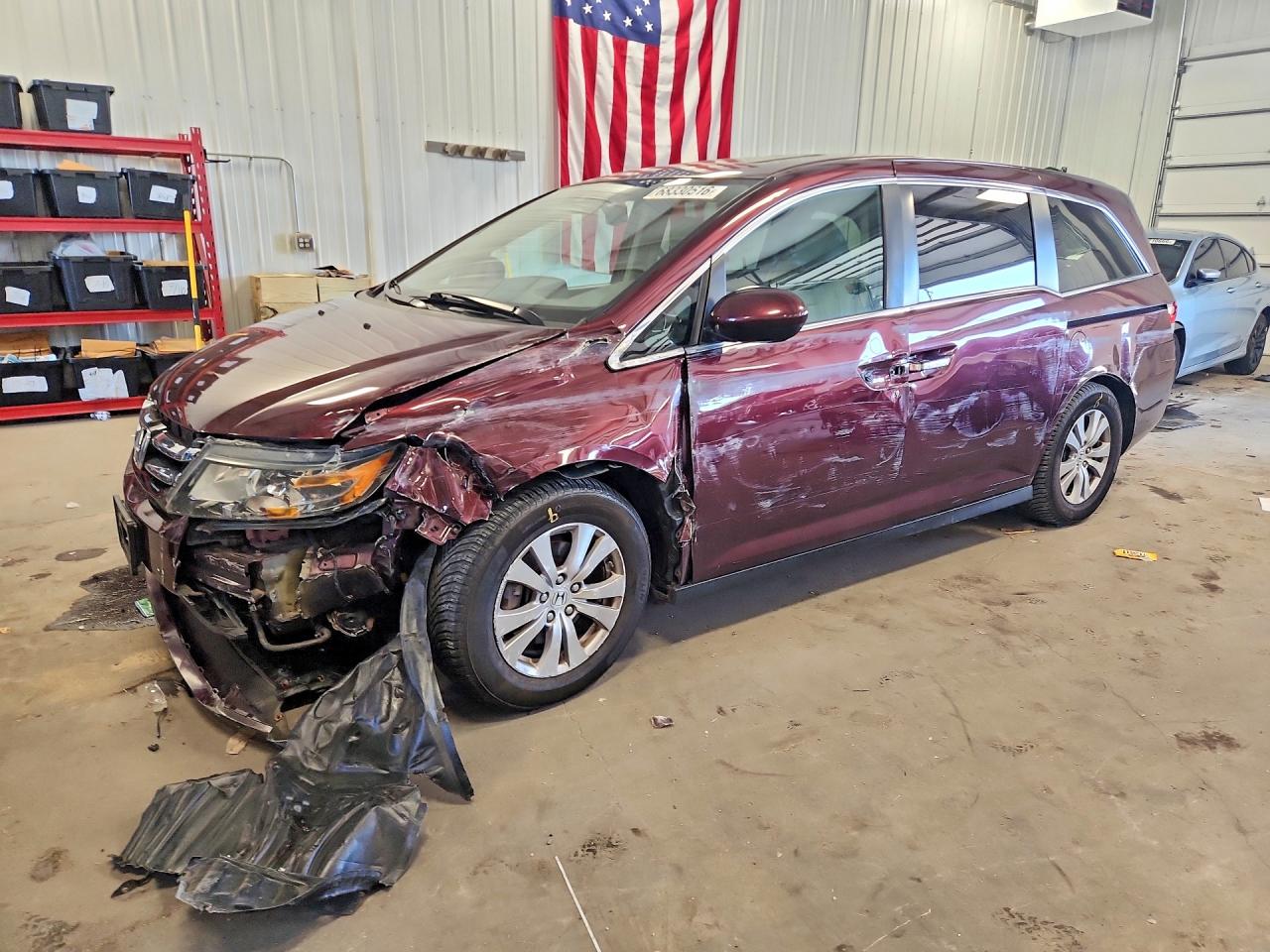 2014 HONDA ODYSSEY EXL | 5FNRL5H64EB105623 | UPCARS