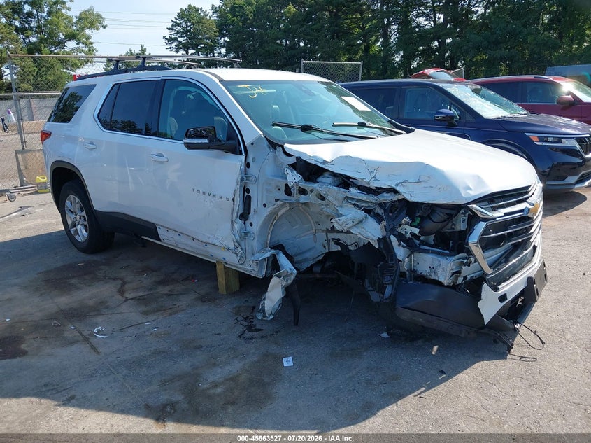 2021 CHEVROLET TRAVERSE AWD LT LEATHER | 1GNEVHKW9MJ138053 | UPCARS