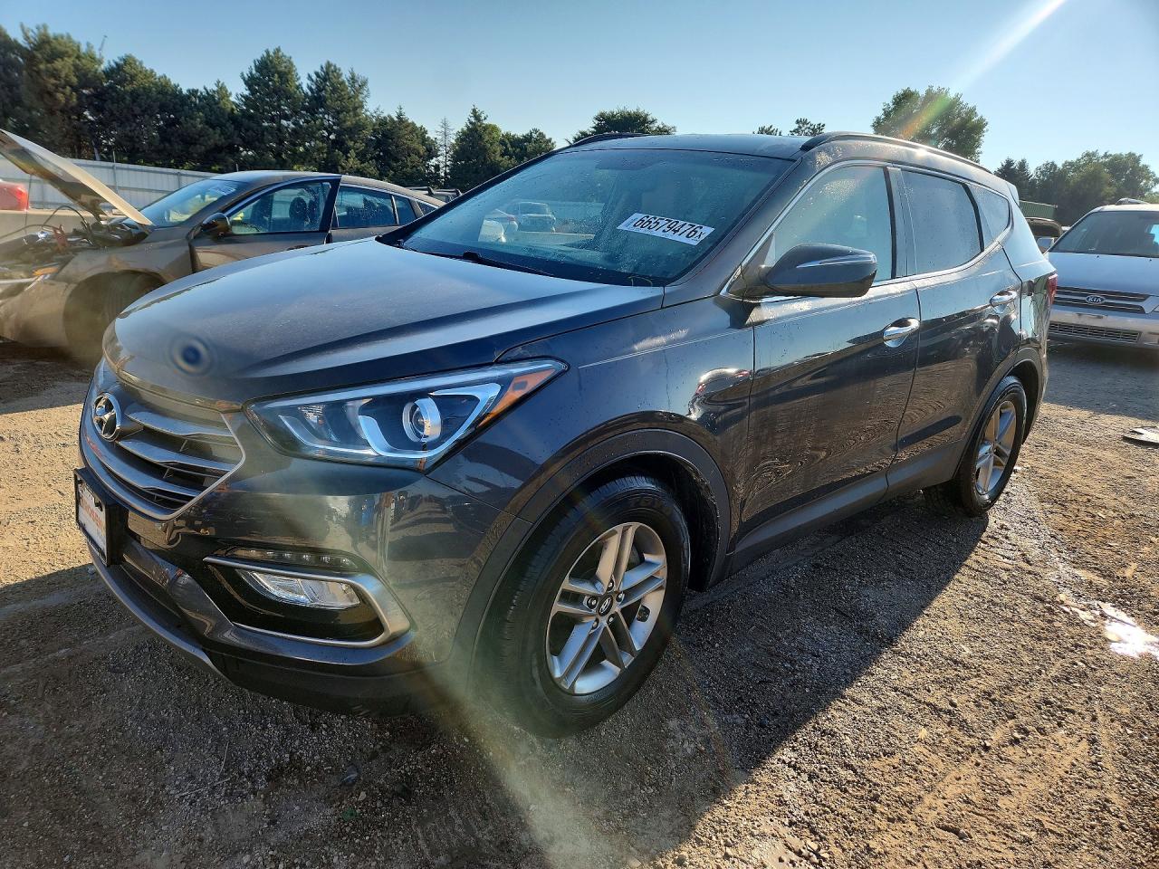 2017 HYUNDAI SANTA FE 2.4L | 5XYZU3LB7HG448588 | UPCARS