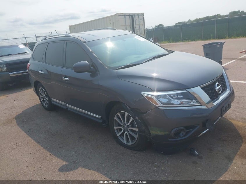 2013 NISSAN PATHFINDER SL | 5N1AR2MMXDC663059 | UPCARS