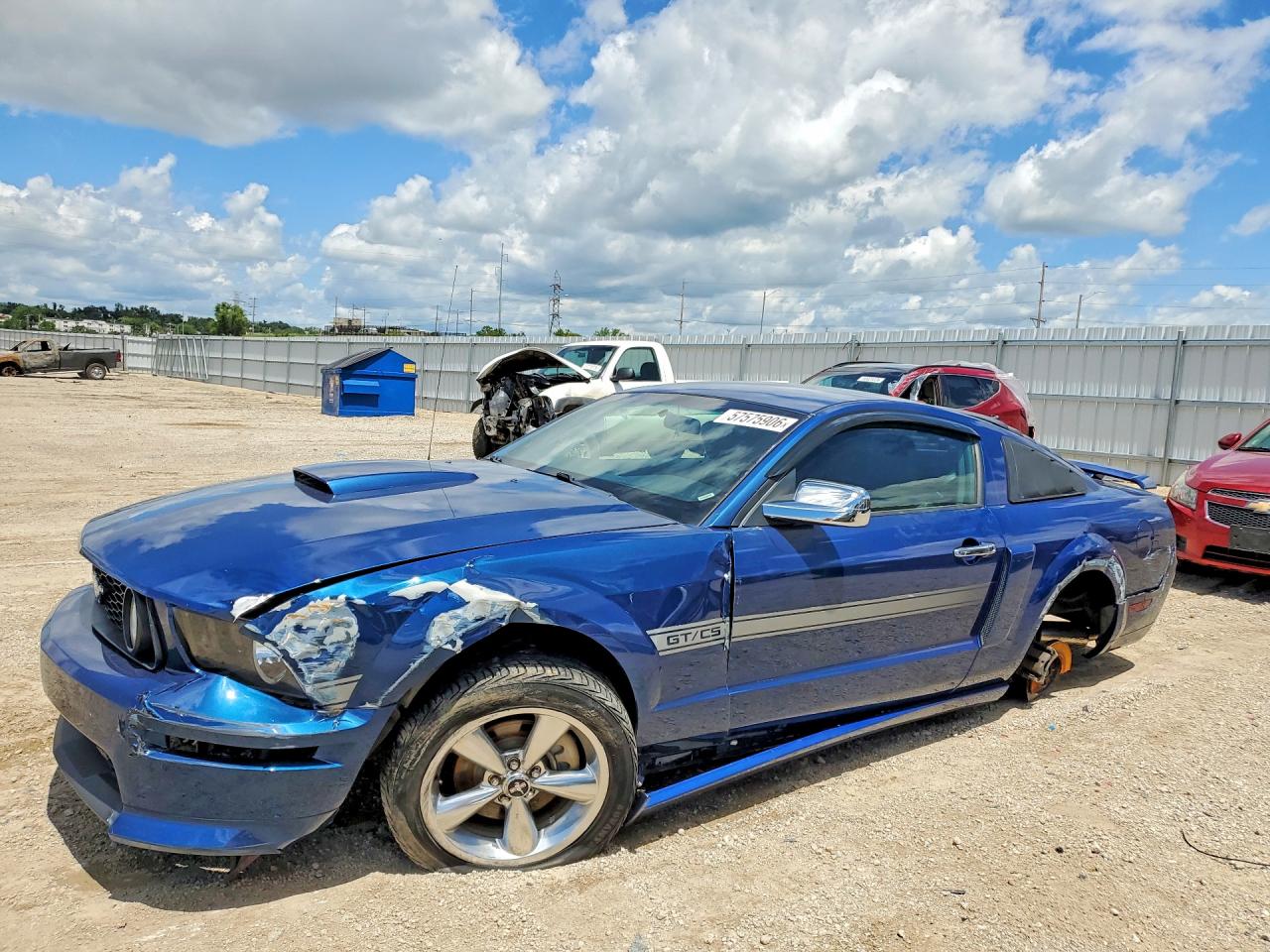 2008 FORD MUSTAN GT | 1ZVHT82H585185055 | UPCARS