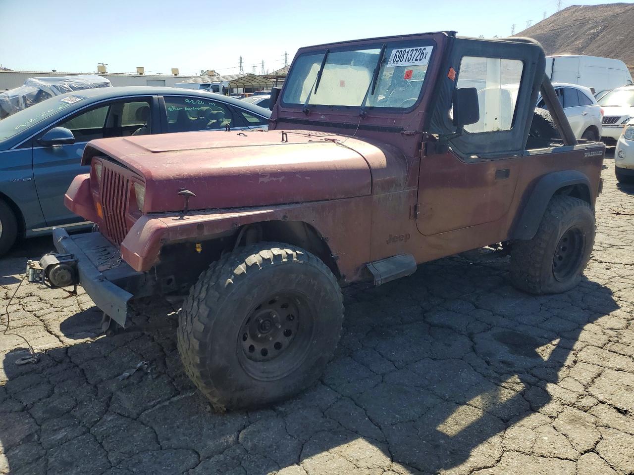 1988 JEEP WRANGLER | 2BCHV81J2JB516131 | UPCARS