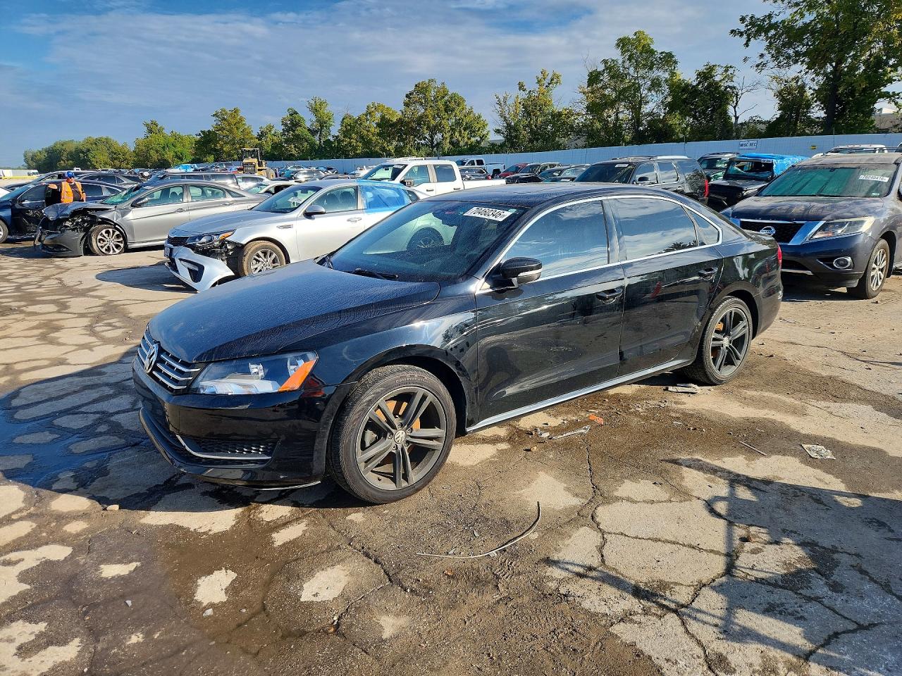 2014 VOLKSWAGEN PASSAT SE | 1VWBN7A33EC112368 | UPCARS