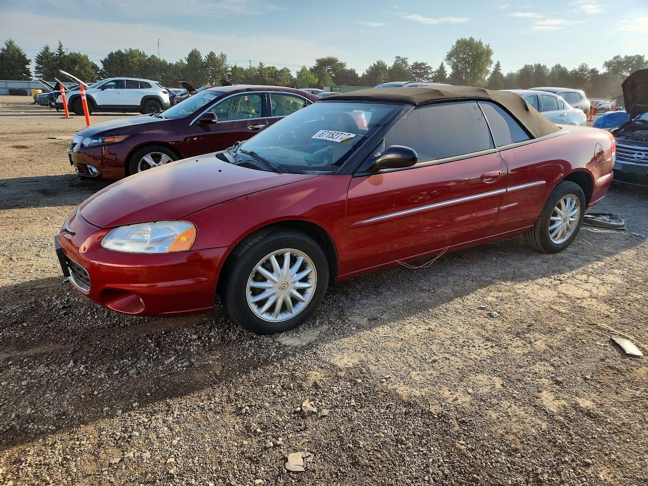 2002 CHRYSLER SEBRING LXI | 1C3EL55R42N181826 | UPCARS
