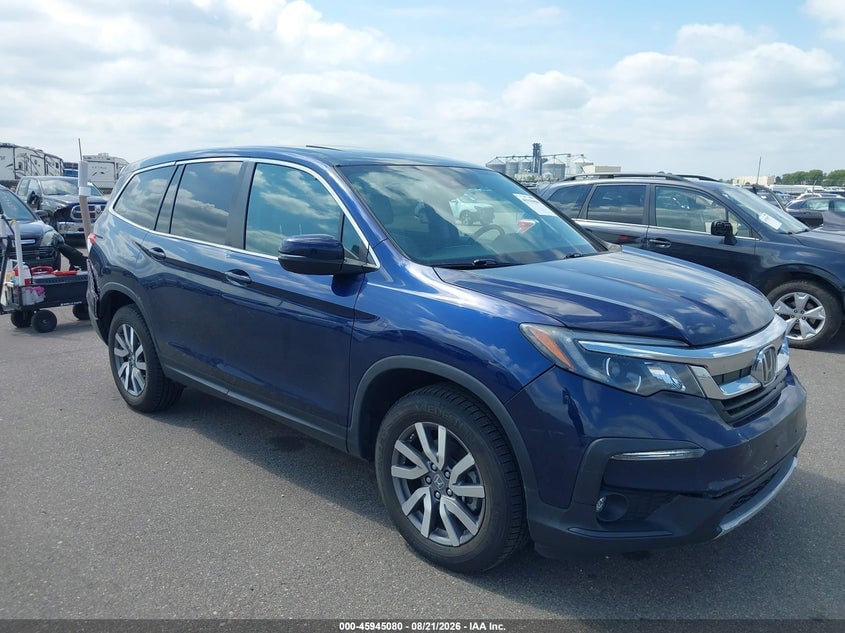 2019 HONDA PILOT EX-L | 5FNYF6H59KB096039 | UPCARS
