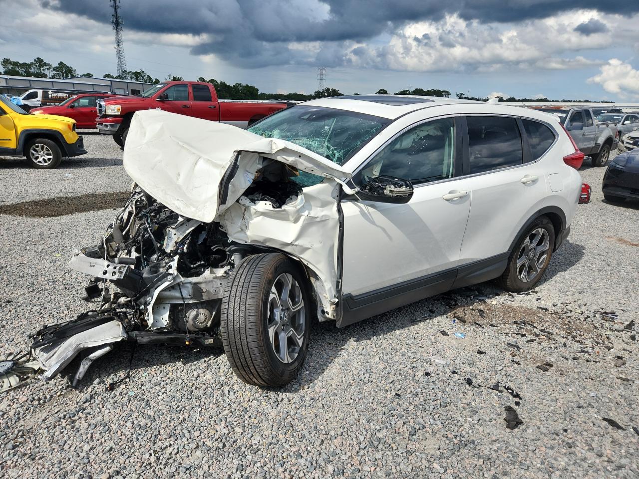 2018 HONDA CRV EXL | 5J6RW2H84JL026834 | UPCARS