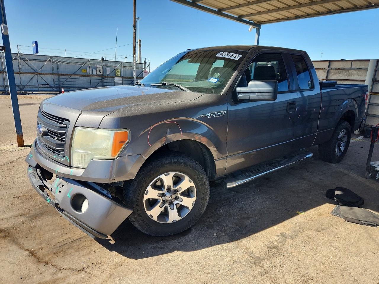 2013 FORD F150 SUPER CAB | 1FTFX1CF7DFA90410 | UPCARS