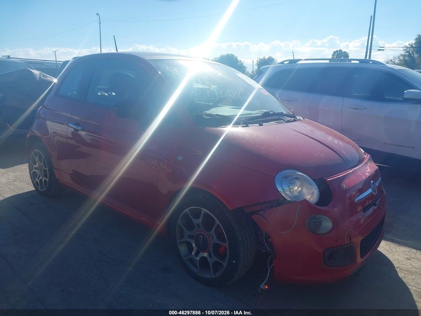 2012 FIAT 500 SPORT | 3C3CFFBR1CT371111 | UPCARS