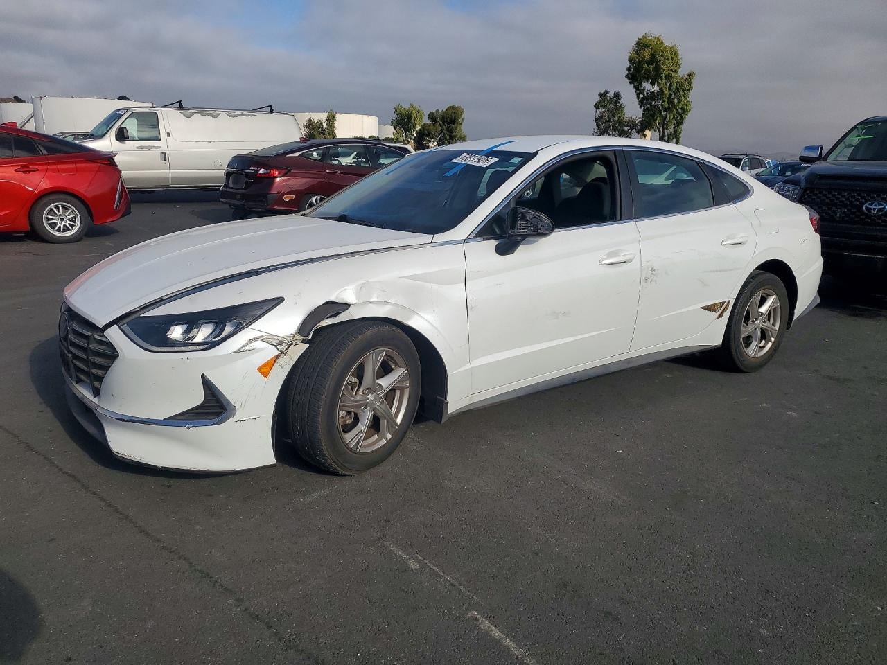 2021 HYUNDAI SONATA SE | 5NPEG4JA1MH097346 | UPCARS