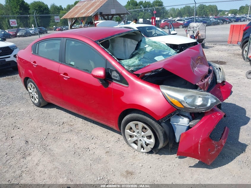 2014 KIA RIO LX | KNADM4A38E6327592 | UPCARS