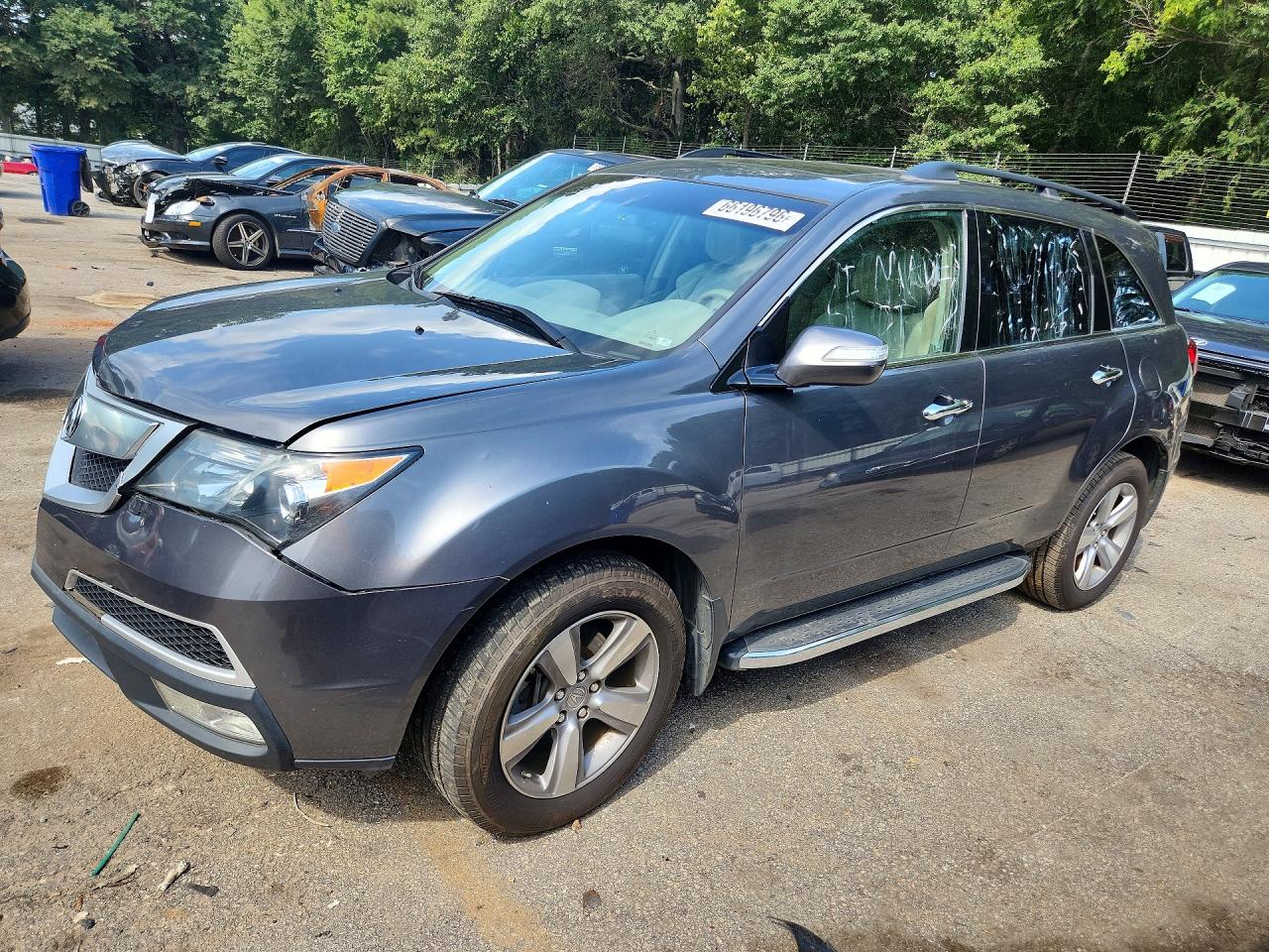 2012 ACURA MDX TECHNOLOGY | 2HNYD2H38CH526498 | UPCARS
