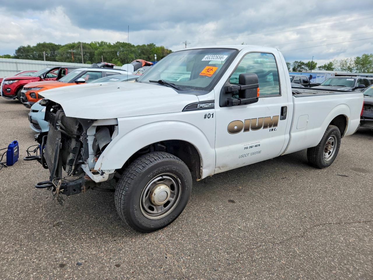 2016 FORD F250 SUPER DUTY | 1FTBF2A66GEB61942 | UPCARS