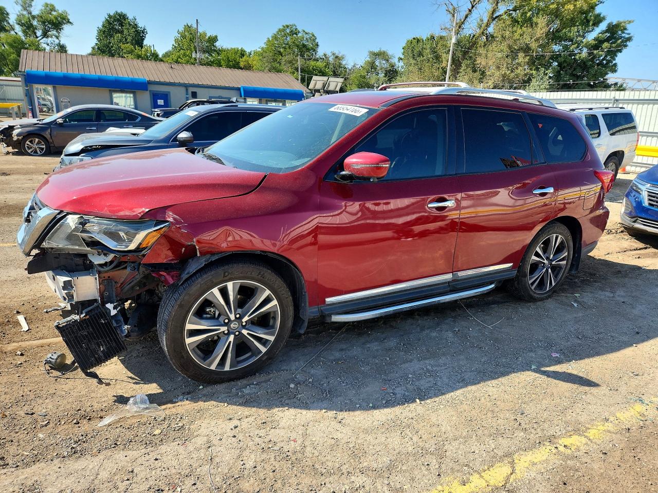 2020 NISSAN PATHFINDER PLATINUM | 5N1DR2DM6LC622942 | UPCARS