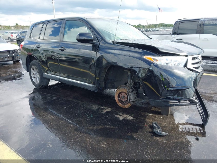 2012 TOYOTA HIGHLANDER BASE V6 | 5TDBK3EH5CS130070 | UPCARS