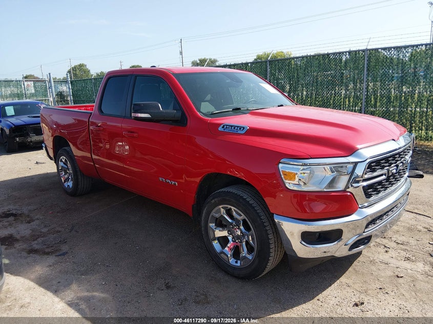 2022 RAM 1500 BIG HORN  4X4 6'4 BOX | 1C6RRFBG7NN238200 | UPCARS