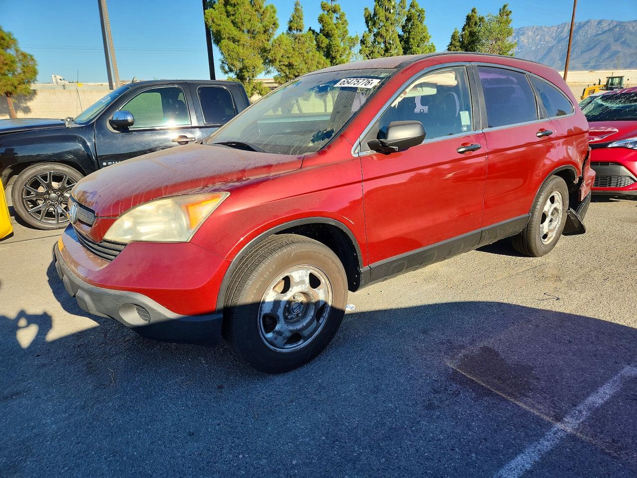 2007 HONDA CRV LX | JHLRE38327C037099 | UPCARS