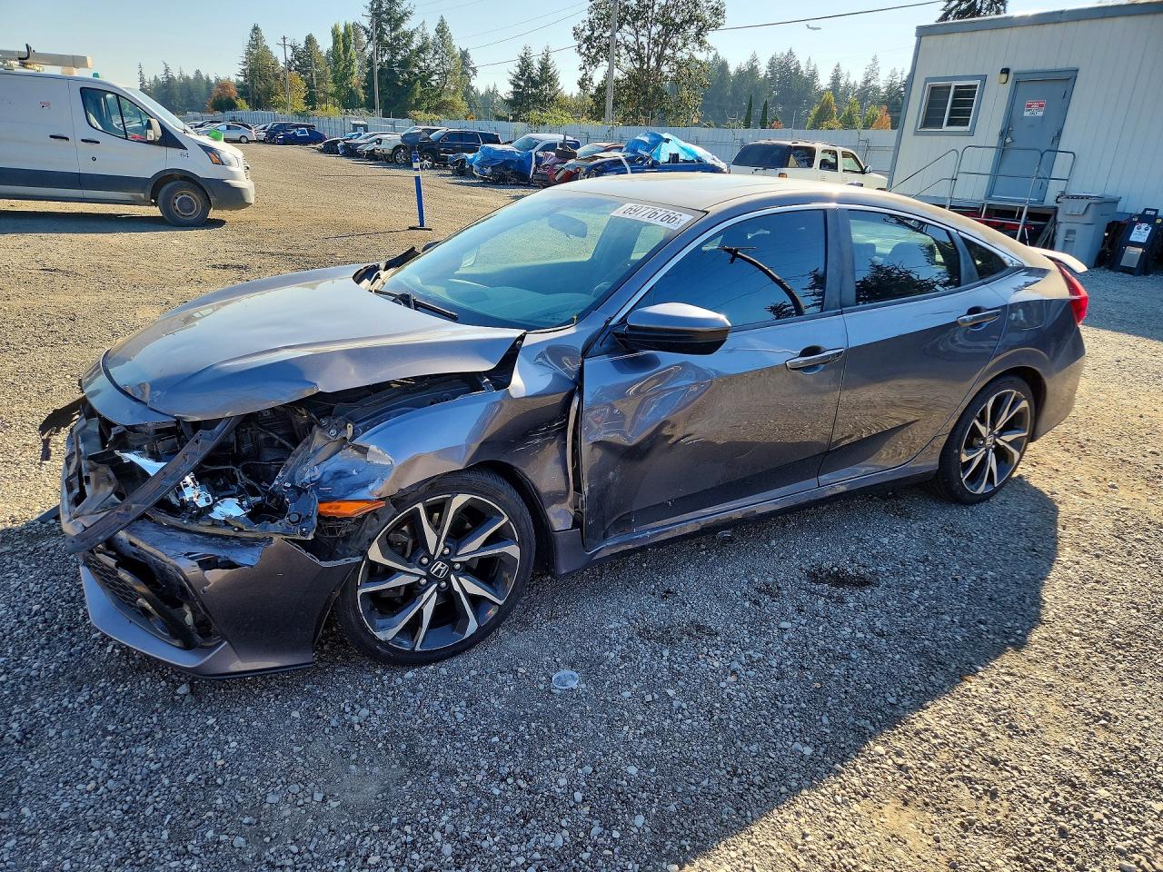 2018 HONDA CIVIC SI | 2HGFC1E57JH703203 | UPCARS