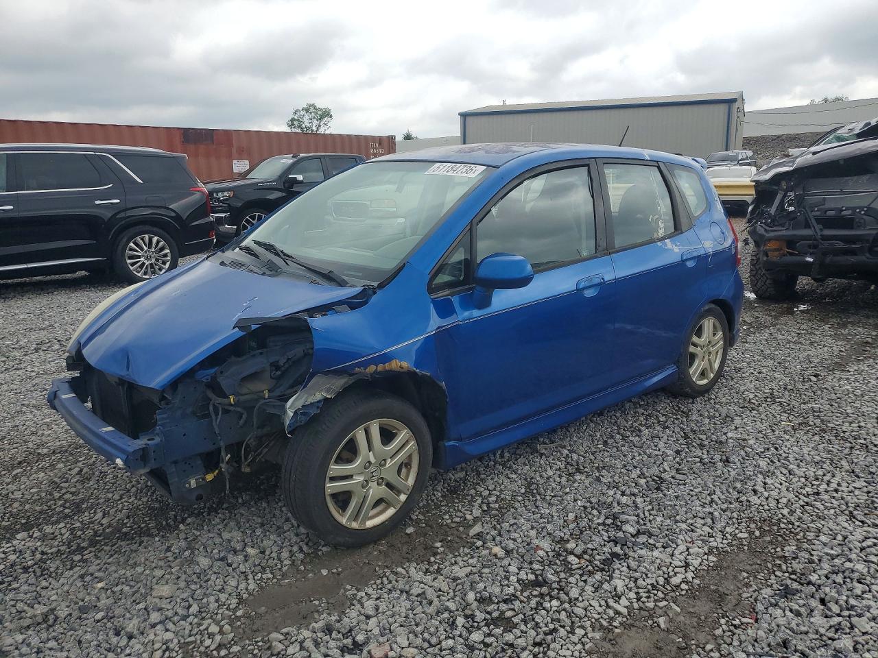 2007 HONDA FIT S | JHMGD38607S050858 | UPCARS
