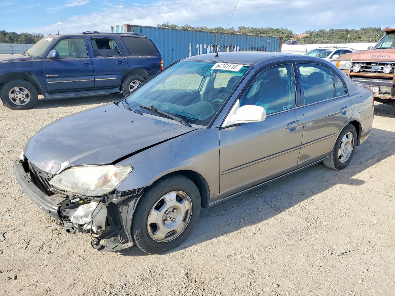 2004 HONDA CIVIC HYBRID | JHMES966X4S022337 | UPCARS