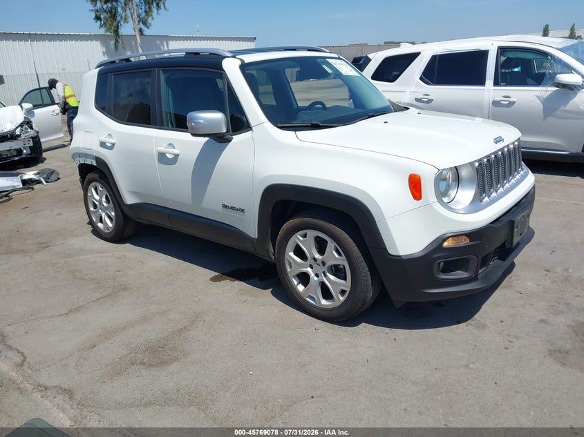 2015 JEEP RENEGADE LIMITED | ZACCJADT8FPC11647 | UPCARS