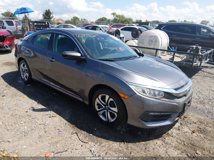 2016 HONDA CIVIC LX | 19XFC2F5XGE048221 | UPCARS