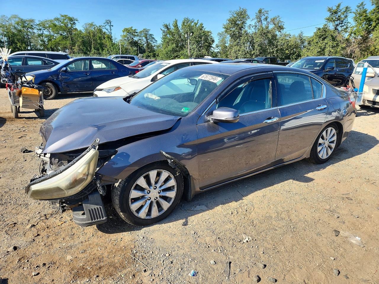 2014 HONDA ACCORD EXL | 1HGCR3F85EA031300 | UPCARS