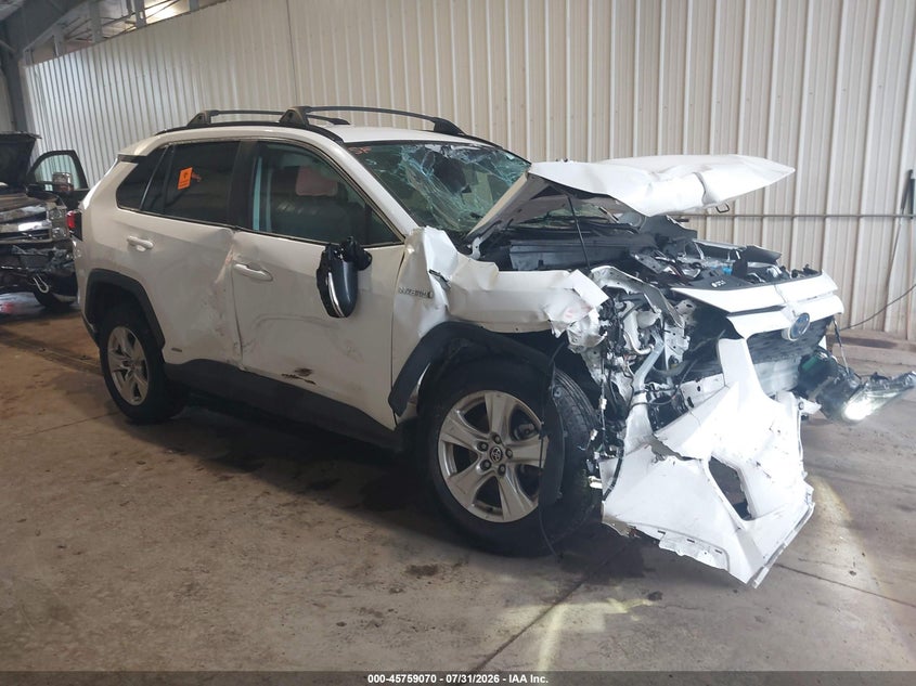 2021 TOYOTA RAV4 HYBRID XLE | 4T3RWRFV0MU046927 | UPCARS
