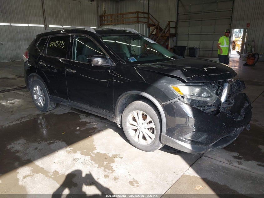 2016 NISSAN ROGUE SV | KNMAT2MV7GP690926 | UPCARS