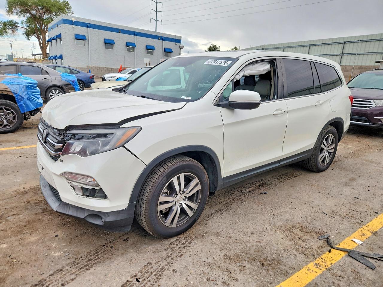 2017 HONDA PILOT EXL | 5FNYF5H64HB025794 | UPCARS