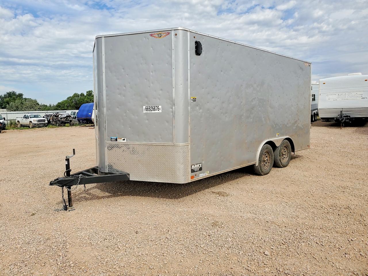 2024 H&H UNKNOWN H10116TFTV-070 ENCLOSED CARGO TRAILER | 5JWTC162XRN592360 | UPCARS