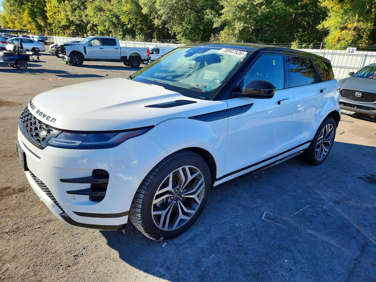 2022 LAND ROVER RANGEROVE R-DYNAMIC SE | SALZL2FX1NH173624 | UPCARS