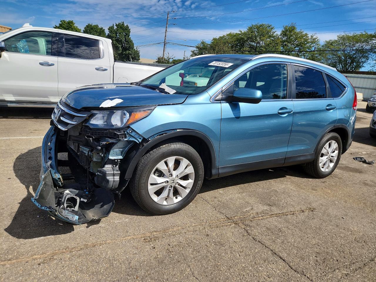 2014 HONDA CRV EXL | 2HKRM4H76EH721762 | UPCARS