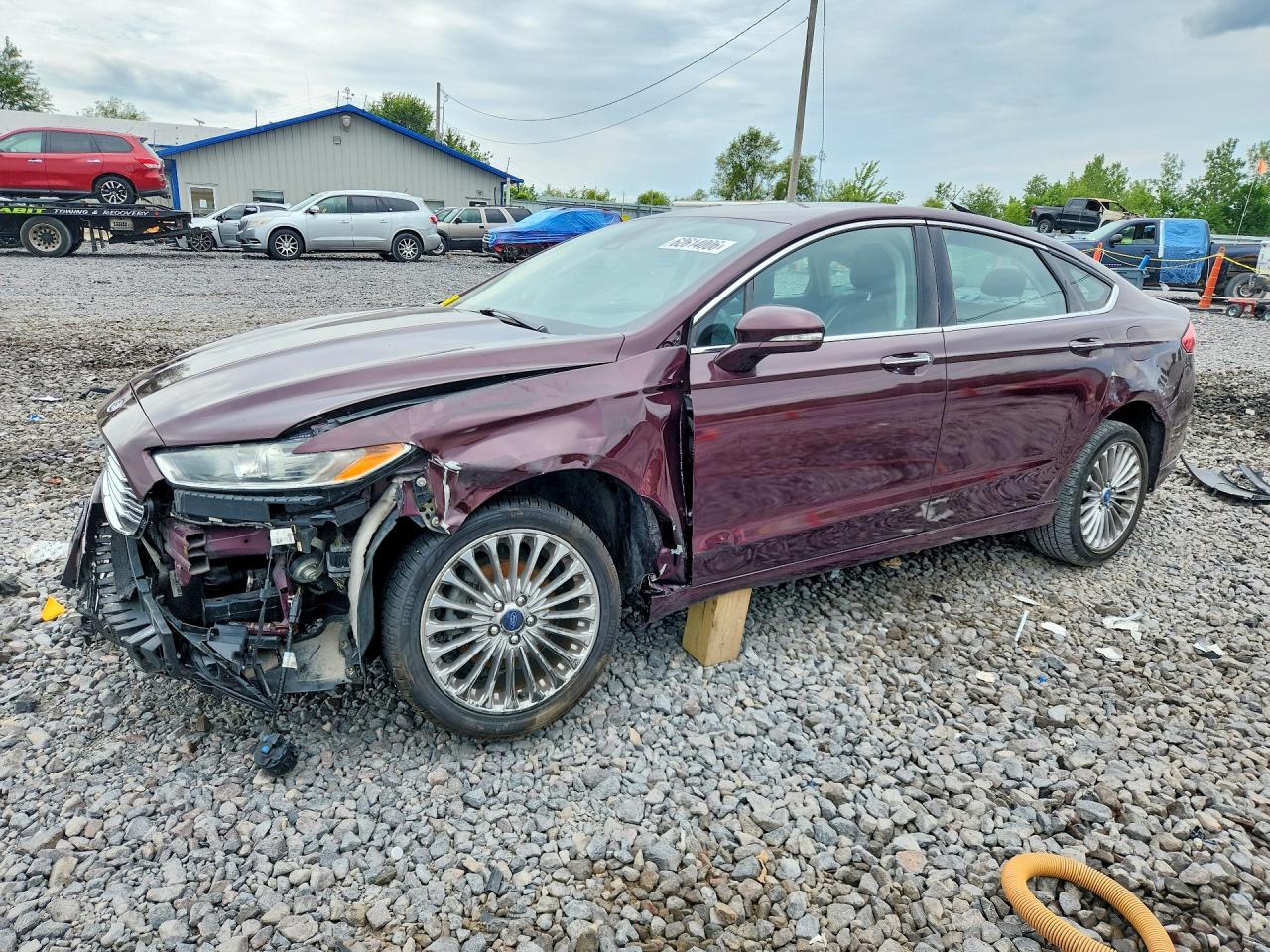 2013 FORD FUSION TITANIUM | 3FA6P0K9XDR137928 | UPCARS