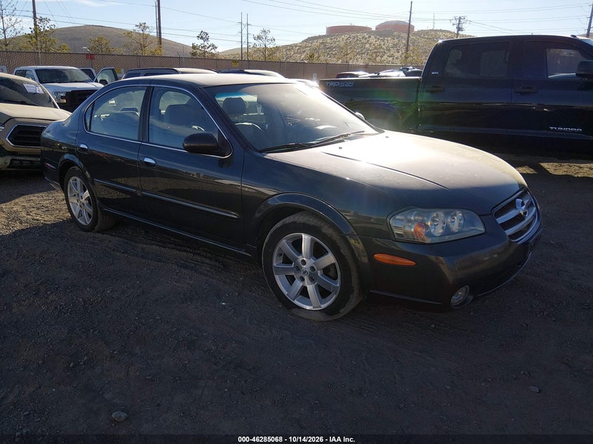 2002 NISSAN MAXIMA GLE/GXE/SE | JN1DA31D52T402604 | UPCARS