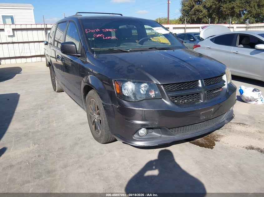 2016 DODGE GRAND CARAVAN R/T | 2C4RDGEG0GR224962 | UPCARS