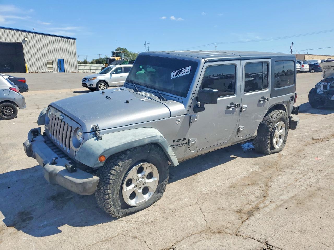 2016 JEEP WRANGLER SPORT | 1C4BJWDG5GL197076 | UPCARS